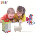 baby girl atm piggy bank money pigment set